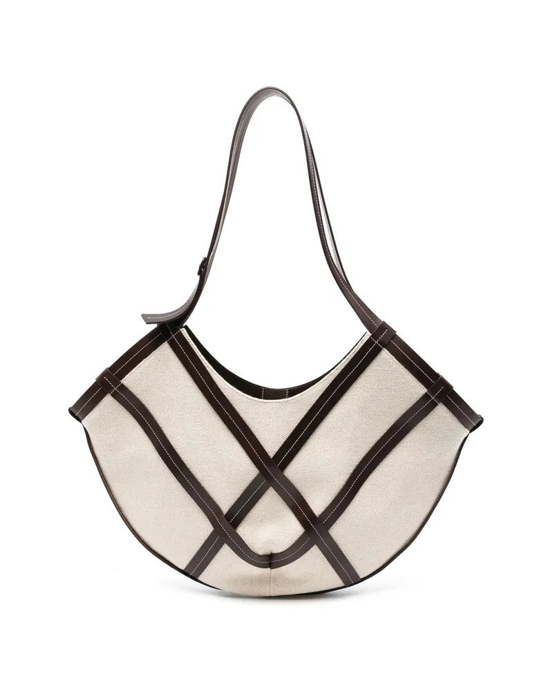 HEREU Algaida Shoulder Bag Neutrals