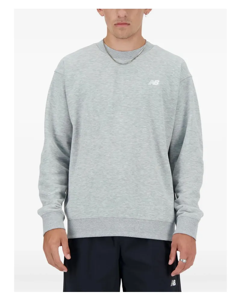 New Balance Essentials Fleece Crew-neck Sweatshirt Grey
