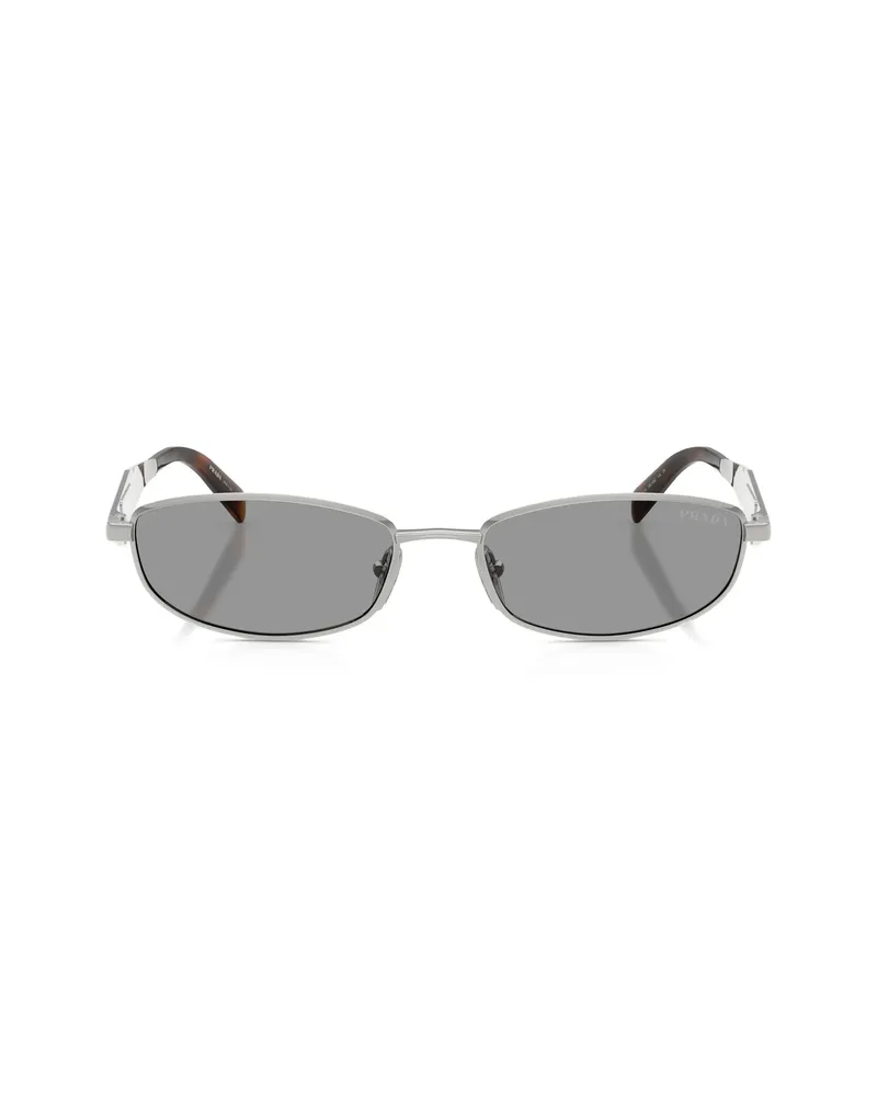 Prada Rectangle-frame Sunglasses Silver