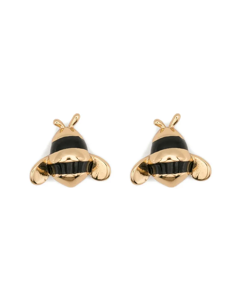 Kate Spade Summer Daze Bee Stud Earrings Gold