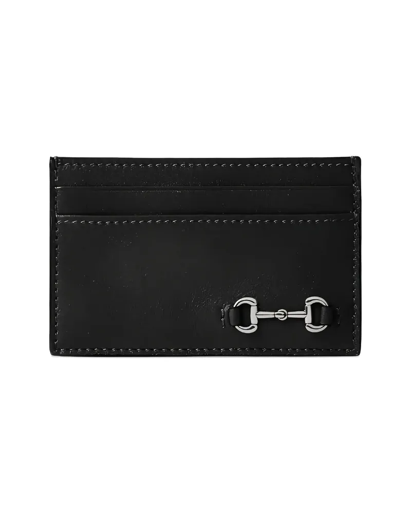 Gucci Horsebit-detail Card Holder Black
