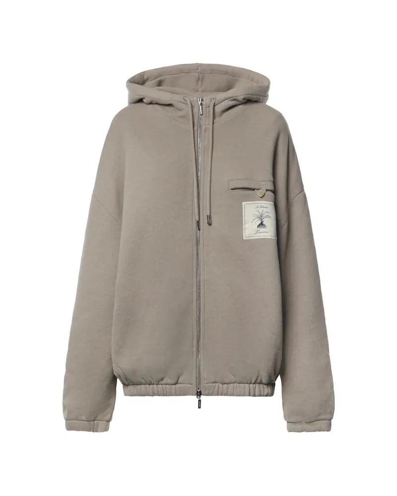 Jacquemus The Torneo Hoodie Neutrals