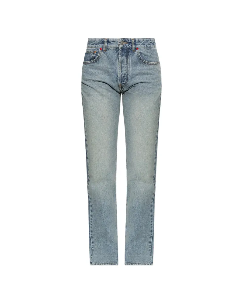 Isabel Marant Daya Distressed Jeans Blue