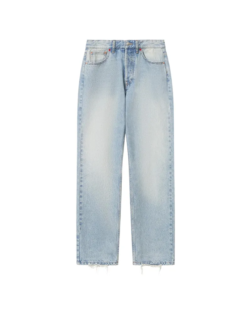 Isabel Marant Daya Distressed Jeans Blue