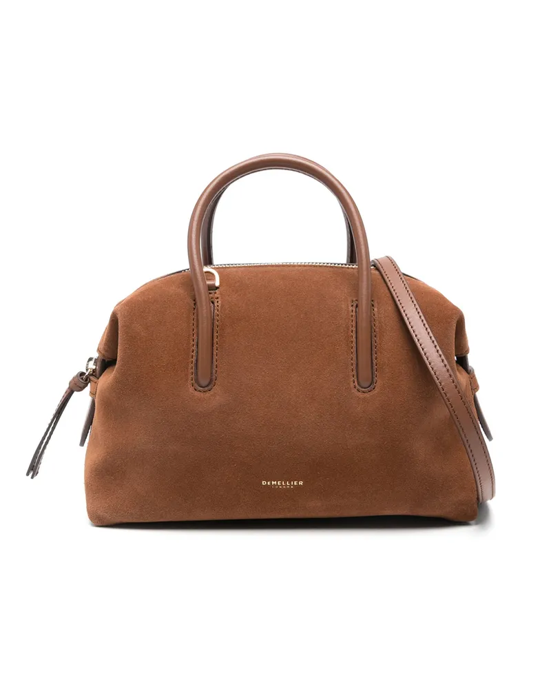 DeMELLIER Small Stockholm Top-handle Tote Bag Brown