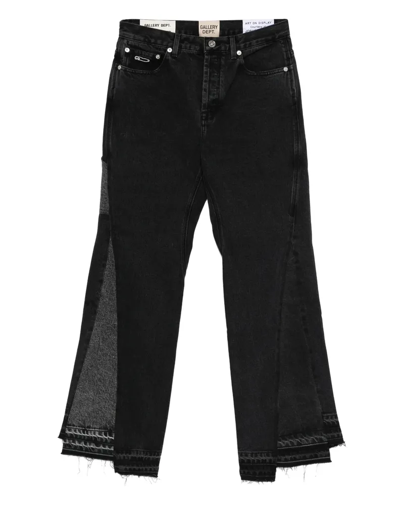 GALLERY DEPT. Panelled Jeans Black