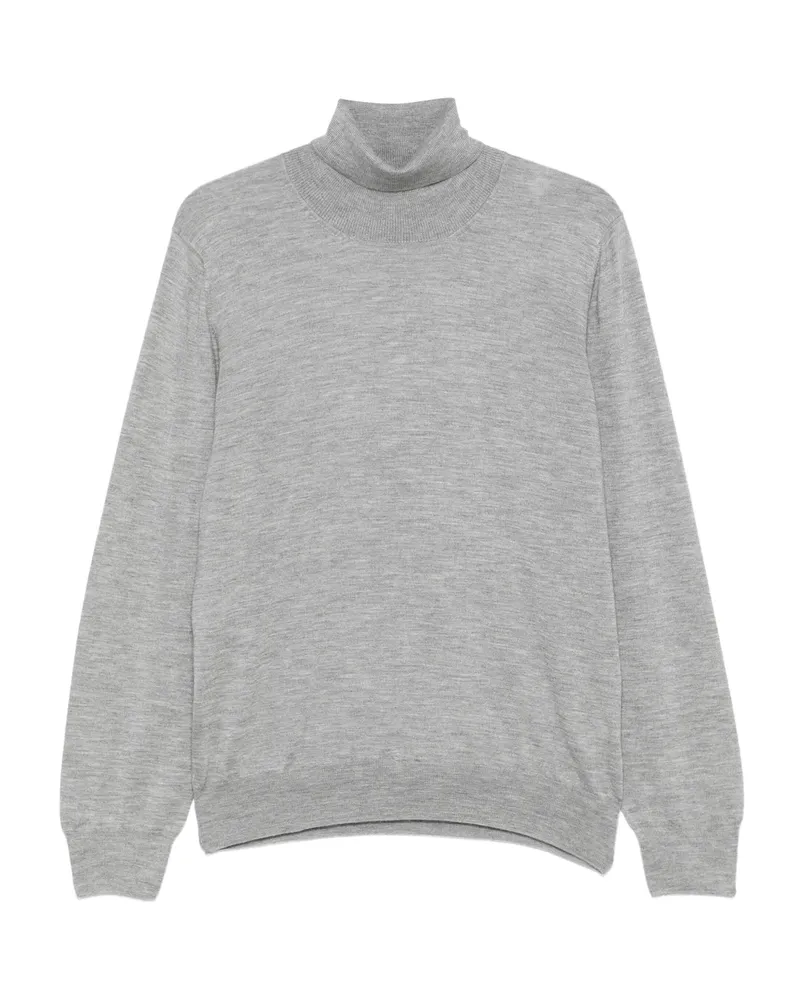 La Fileria Turtleneck Long-sleeve Sweater Grey