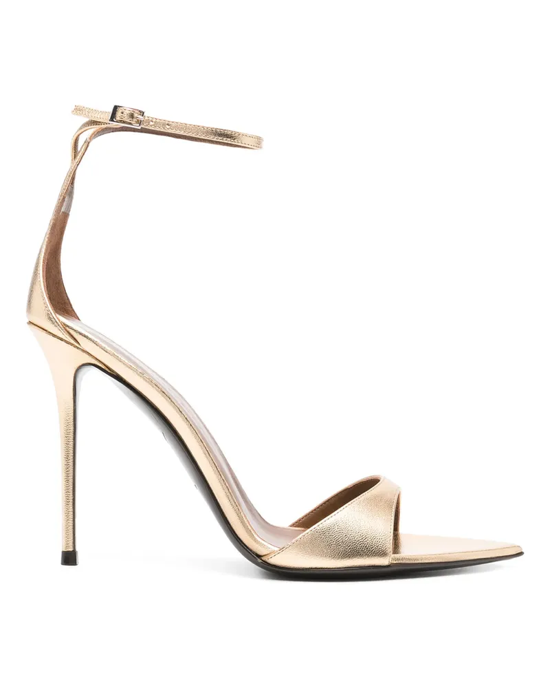 Giuseppe Zanotti 105mm Intriigo Sandals Gold