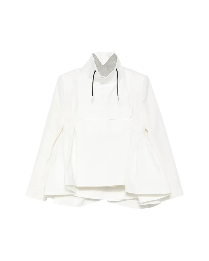 Sacai Long-sleeves Blazer White