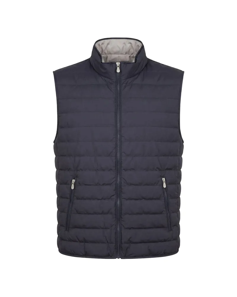 Brunello Cucinelli Quilted Gilet Blue