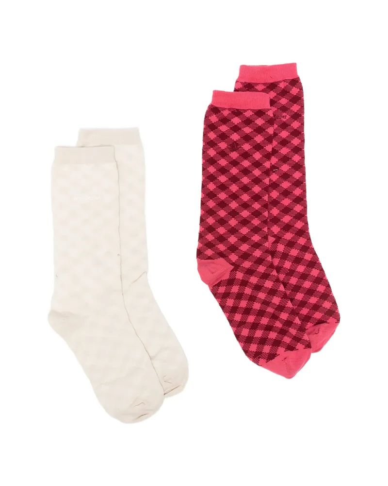 adidas X Wales Bonner Angyle Socks (set Of Two Pink