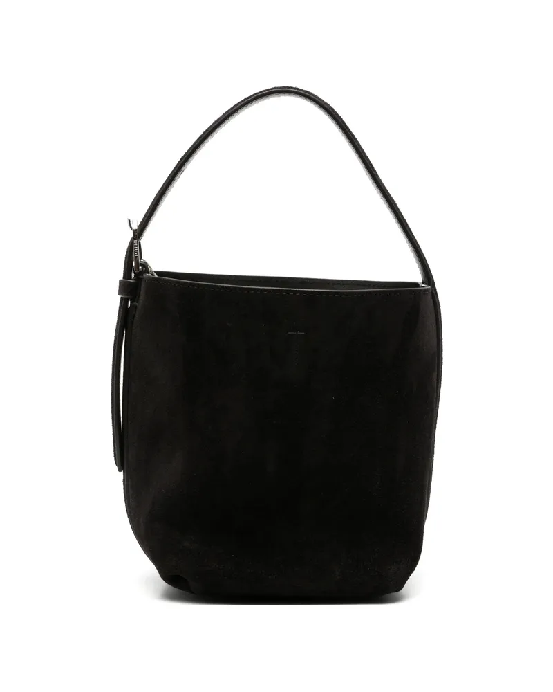 Totême Suede Bucket Bag Brown