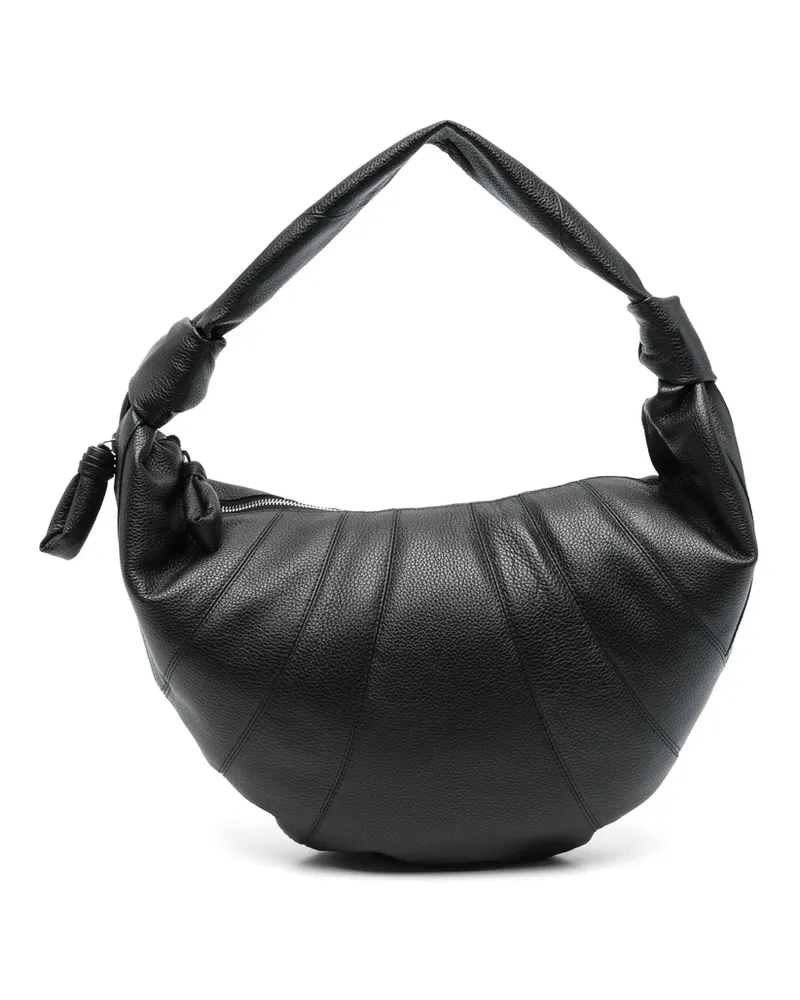 Christophe Lemaire Fortune Croissant Shoulder Bag Black