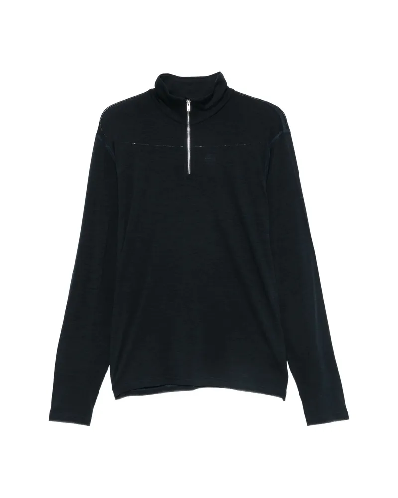 FUSALP Quarter-zip High-neck Sweater Blue