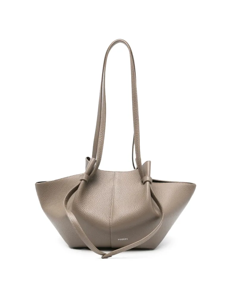 YUZEFI Mochi Tote Bag Brown