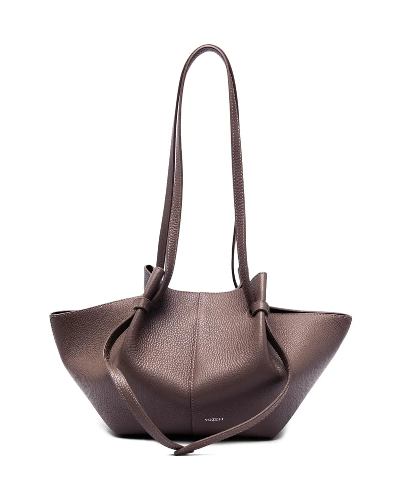 YUZEFI Mochi Tote Bag Brown