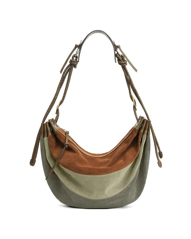 Isabel Marant Large Maia Shoulder Bag Brown