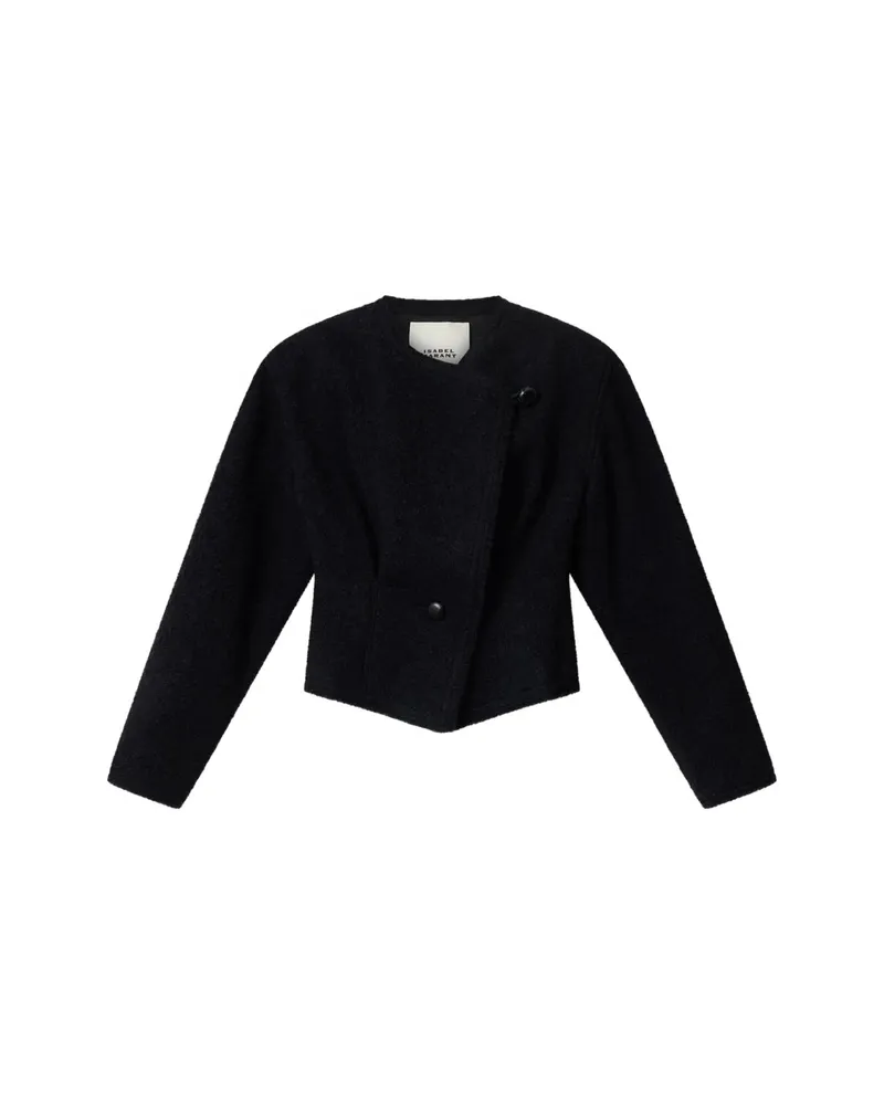 Isabel Marant Suna Wool Jacket Neutrals