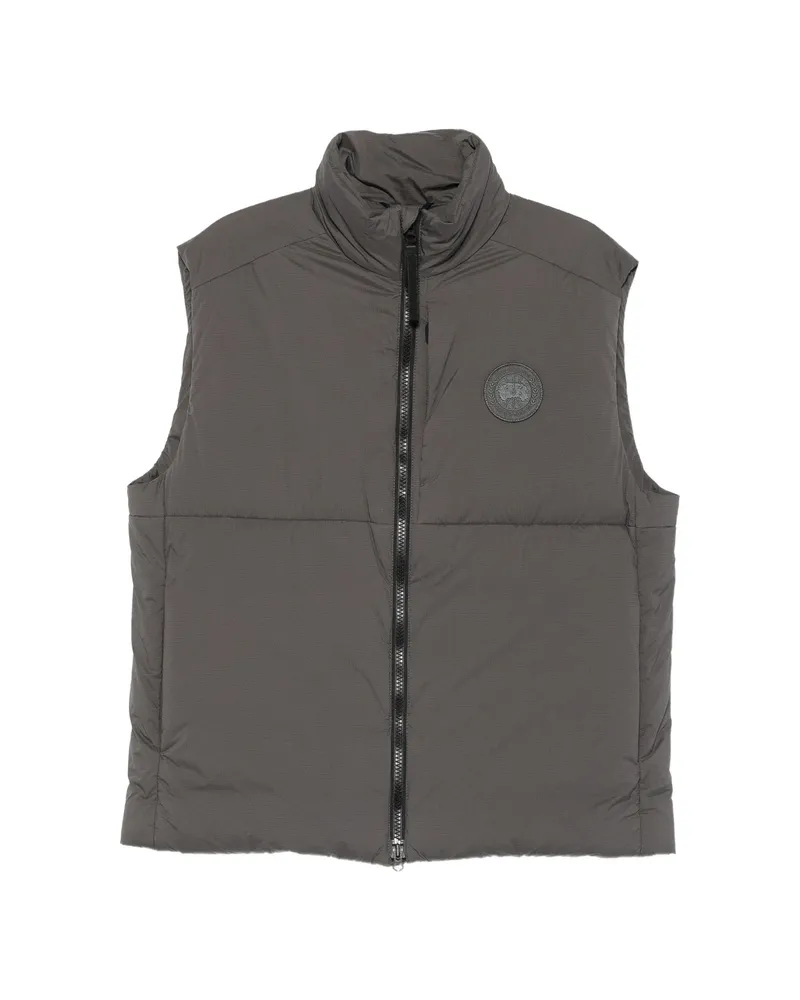 Canada Goose Logo-patch Gilet Grey