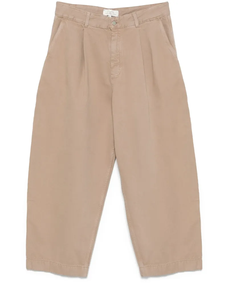 Studio Nicholson Pleated Carpenter Trousers Neutrals