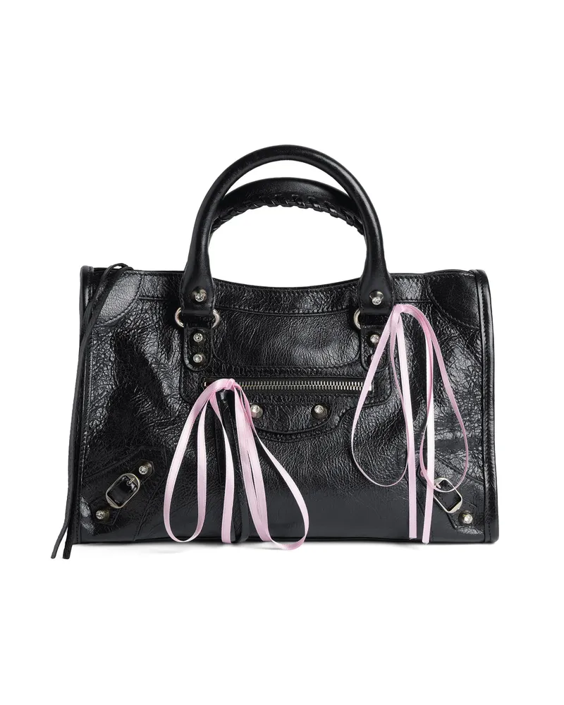 Balenciaga Small Le City Top-handle Tote Bag Black