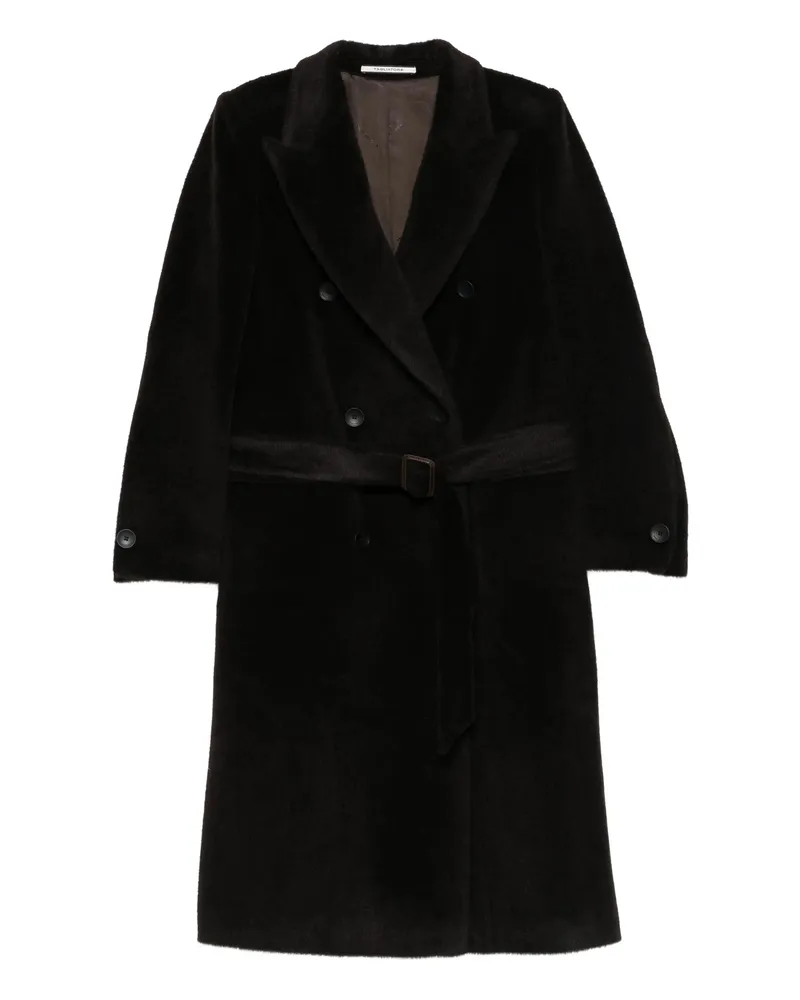 Tagliatore Double-breasted Coat Brown