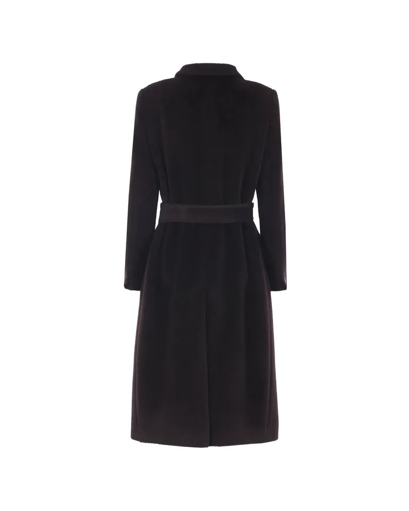 Tagliatore Double-breasted Coat Brown