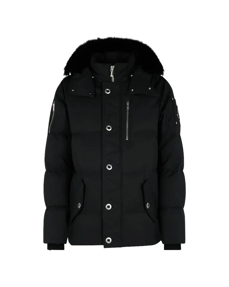 Moose Knuckles Original 3Q Hooded Jacket Black