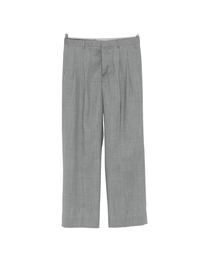 Sunflower Pleated Trousers Grey