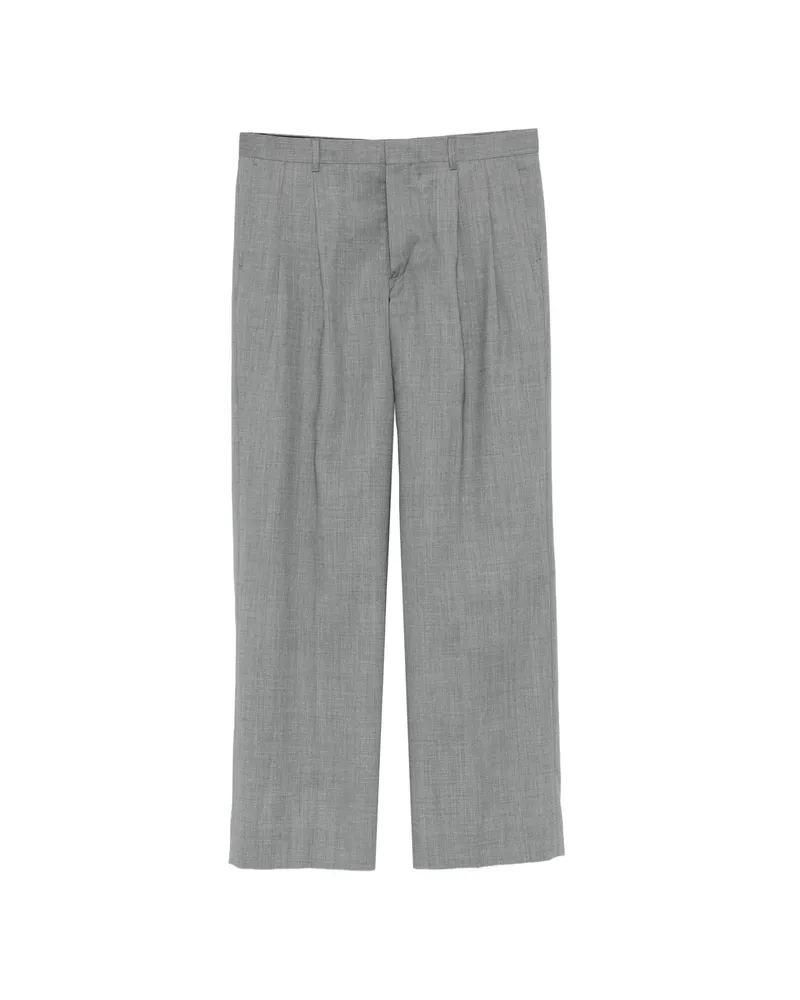 Sunflower Pleated Trousers Grey