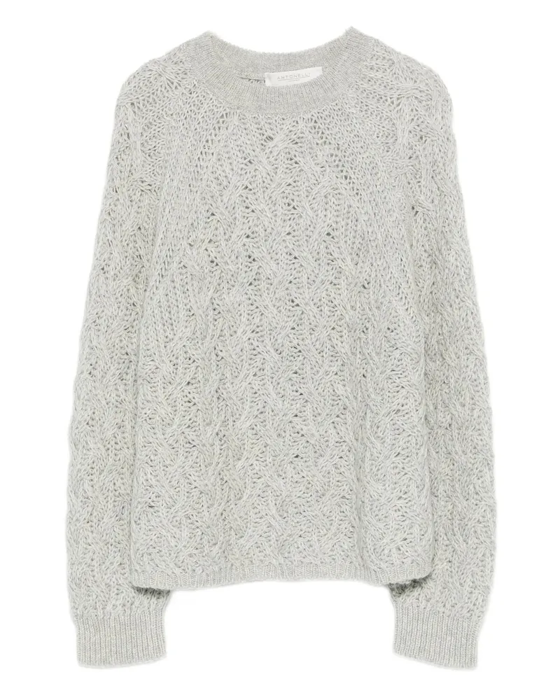 Antonelli Firenze Round-neck Sweater Grey