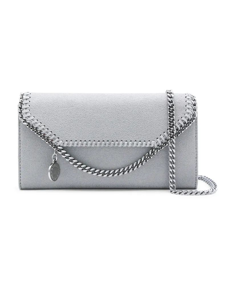 Stella McCartney Chain-strap Charm-detail Shoulder Bag Grey