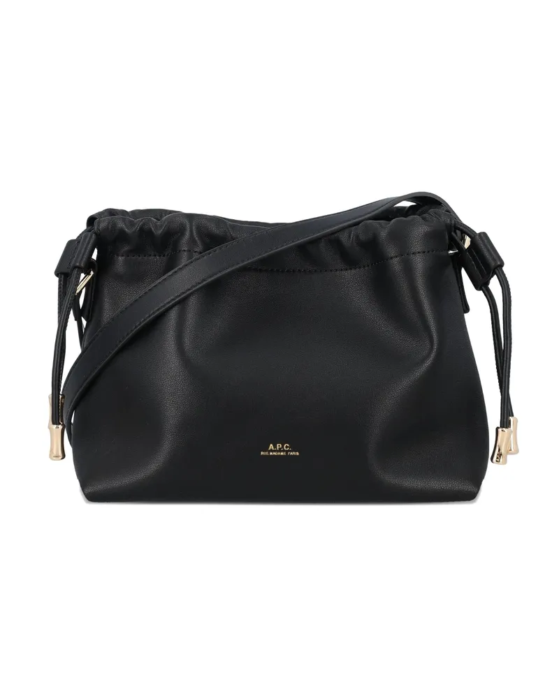 A.P.C. A. p.c. Ninon Shoulder Bag Black