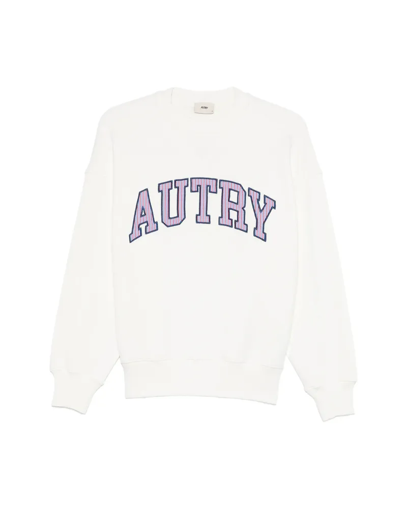 AUTRY Logo Sweatshirt White