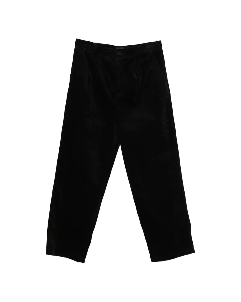 A.P.C. A. p.c. Corduroy Straight-leg Trousers Black