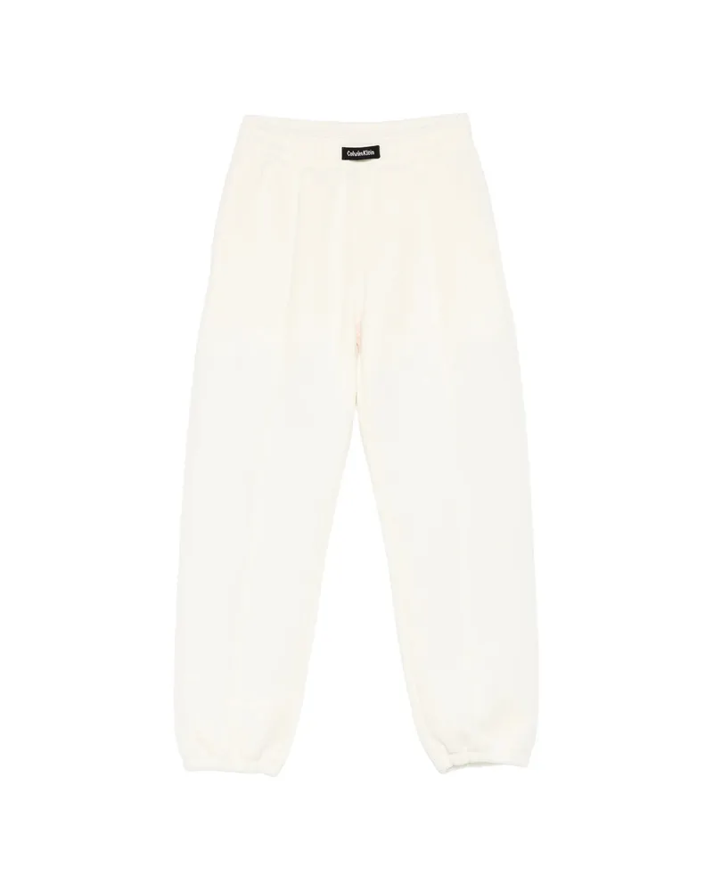 Calvin Klein Elasticated Trousers Neutrals