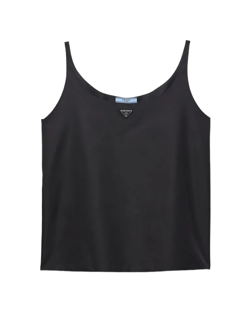 Prada Re-Nylon Tank Top Black