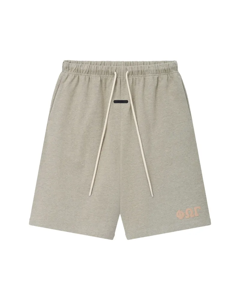 Fear of God Heavy Jersey 90s Sweatshort "Washed Seal Heather Grey