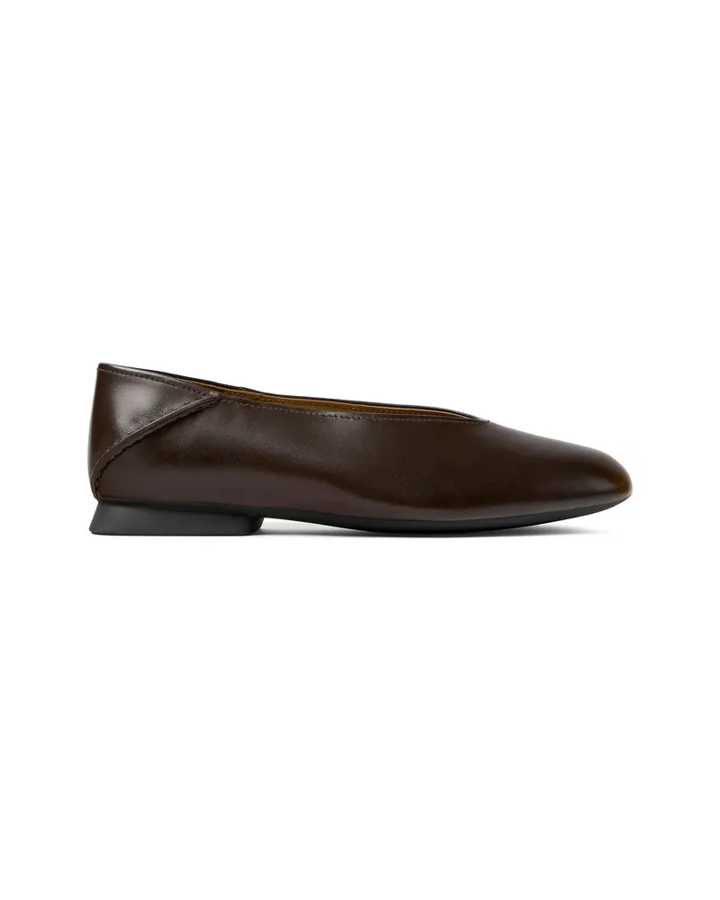 Camper Casi Myra Ballet Flats Brown