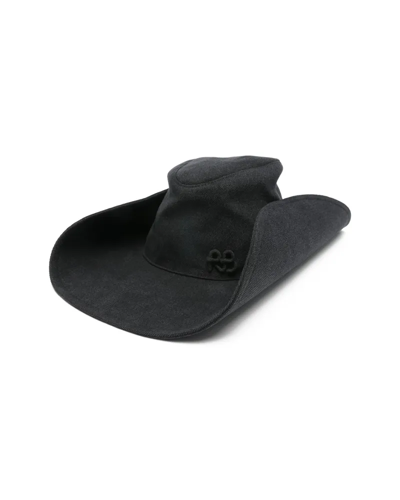 RUSLAN BAGINSKIY Wide-brim Hat Black