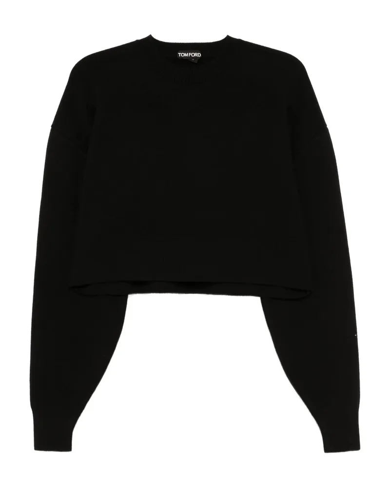 Tom Ford Cropped Sweater Black