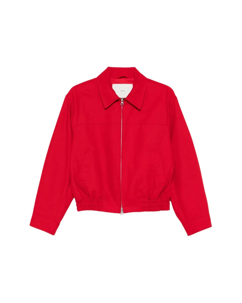 Dunst Collared Bomber Jacket Red