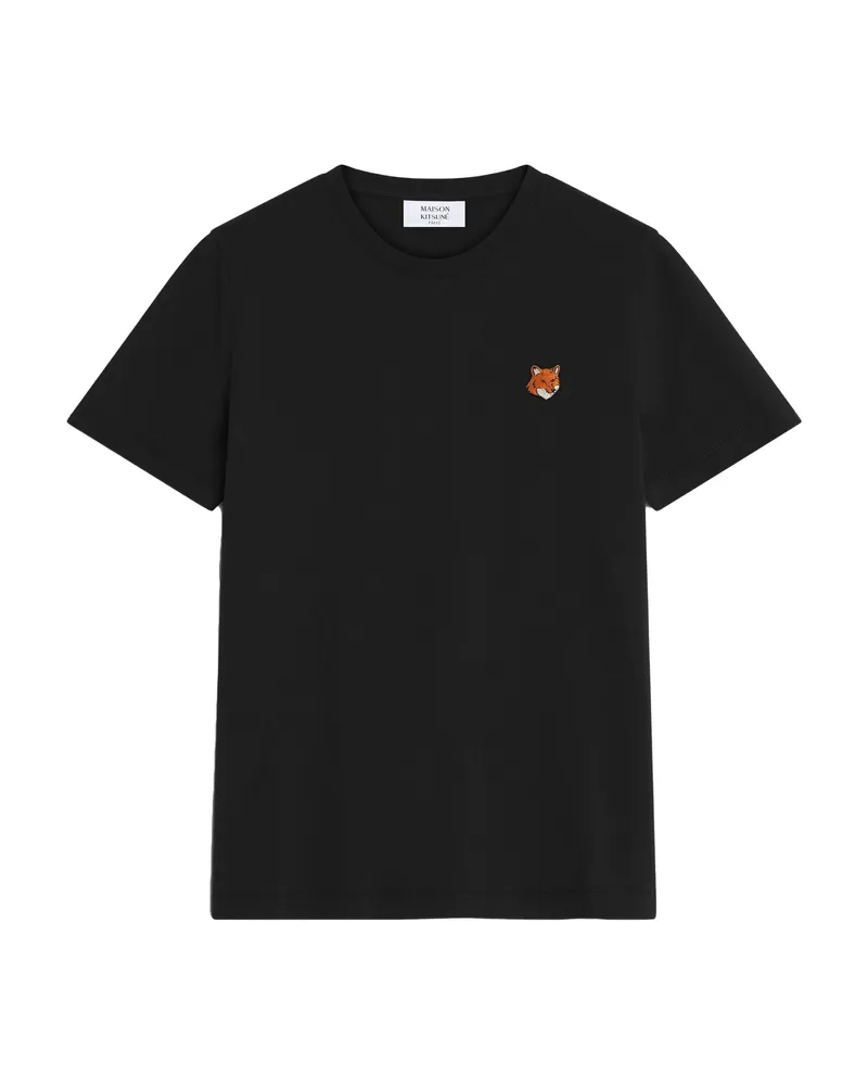 Kitsuné Fox Head Cotton T-shirt Black