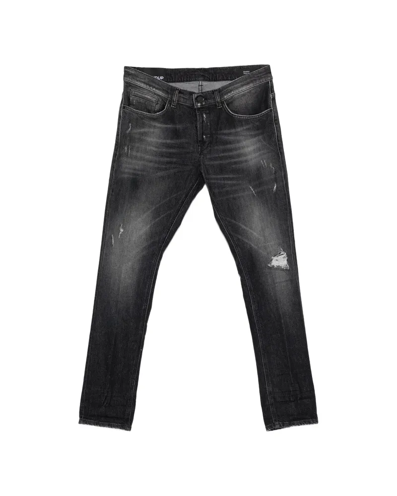 Dondup George Ripped Jeans Black