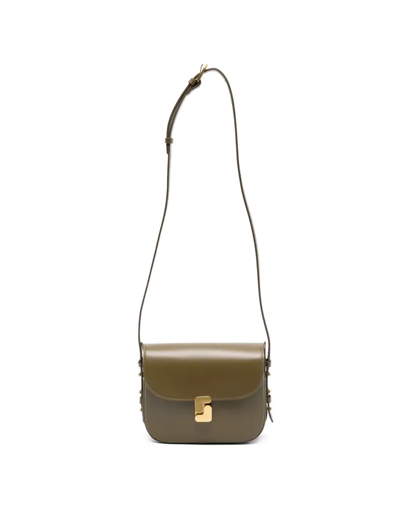 Soeur Mini Bellissima Cross-body Bag Green