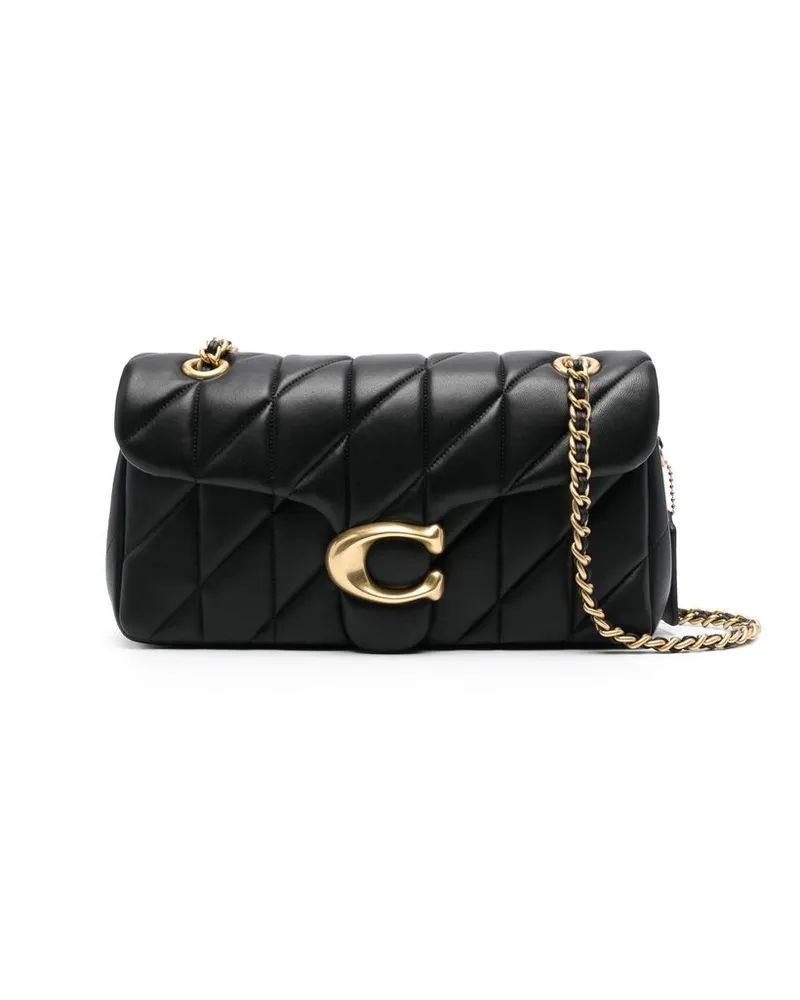Coach Tabby 26 Quilted Leather Shoulder Bag Black