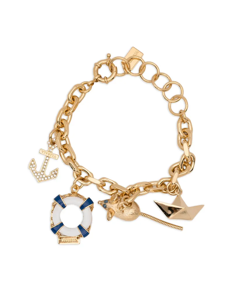 Vivetta Charm-chain Bracelet Gold