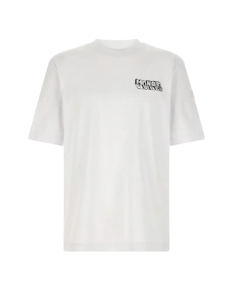 Moncler Logo-print T-shirt White