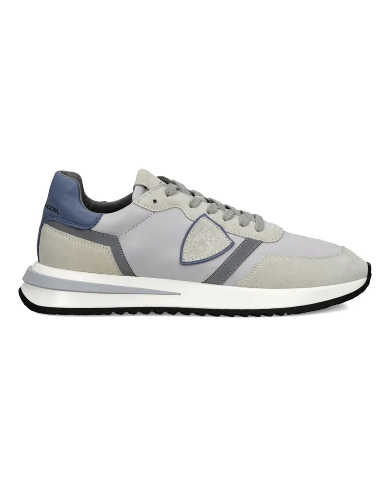 Philippe Model Panelled Sneakers Grey