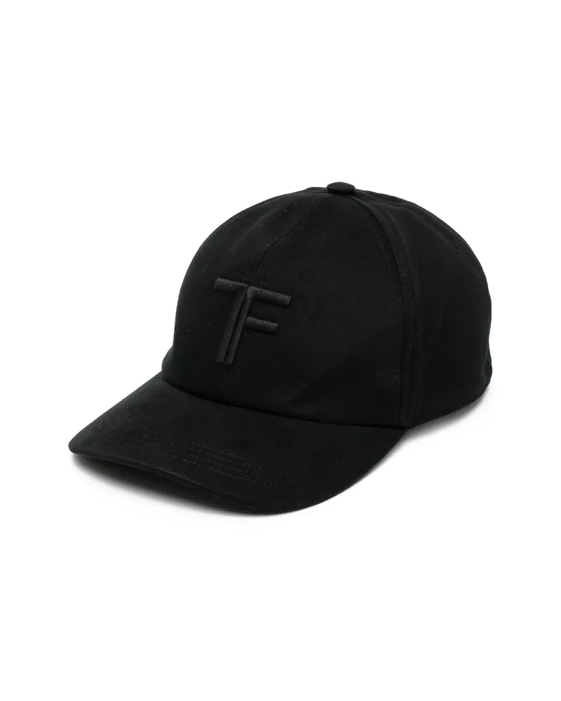 Tom Ford TF Logo-embroidered Baseball Cap Black